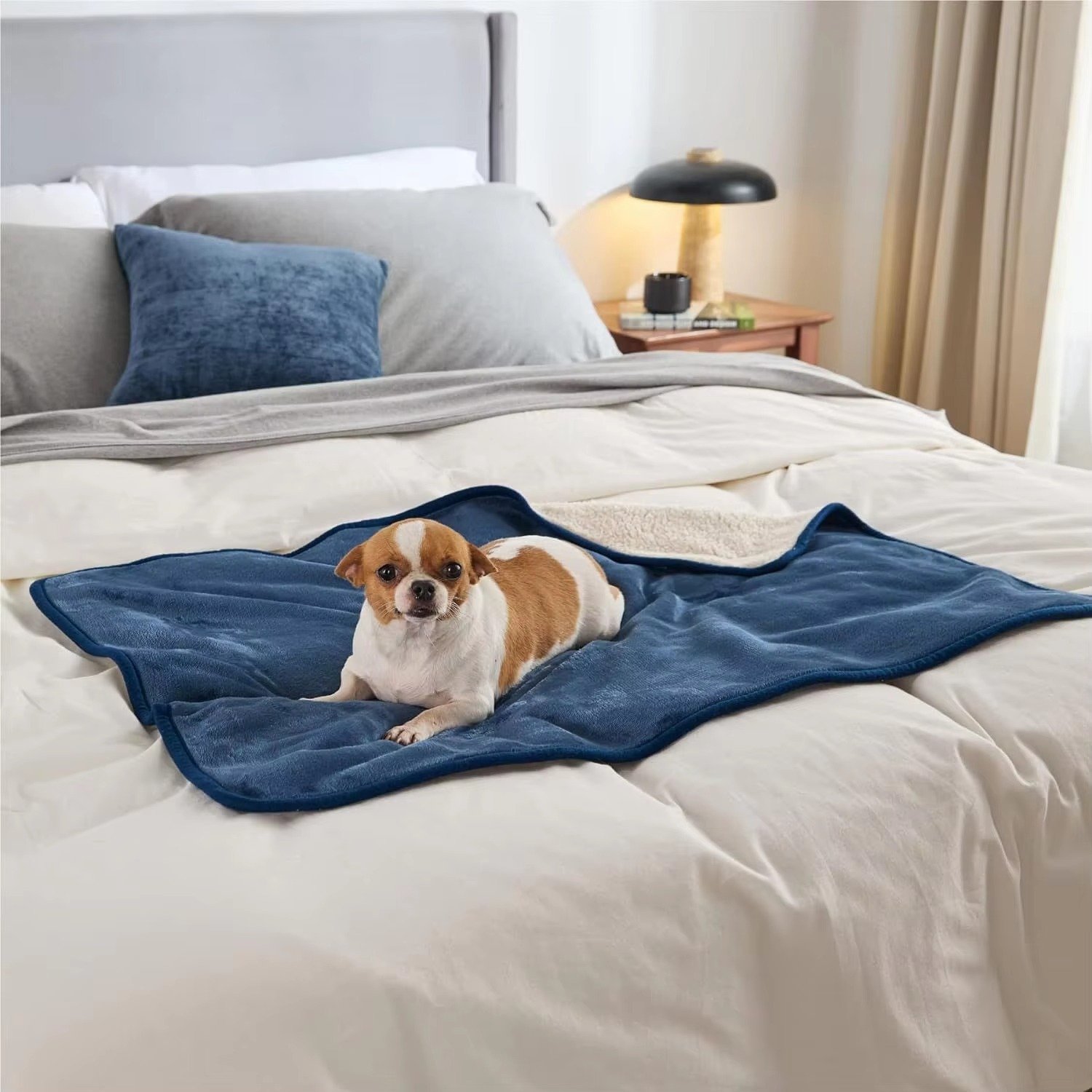 Waterproof Sherpa Dog Blanket Wholesale – GeoWeave