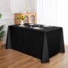 satin polyester tablecloth (8) 230GSM Satin Polyester Banquet Tablecloth – Glossy Hotel Linen