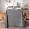 velet tablecloth (3) 280GSM Velvet Polyester Banquet Tablecloth – Luxury Hotel Linen