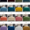 Burgundy velvet heavy tablecloth for wedding and banquet use