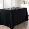 velet tablecloth (4) 280GSM Velvet Polyester Banquet Tablecloth – Luxury Hotel Linen