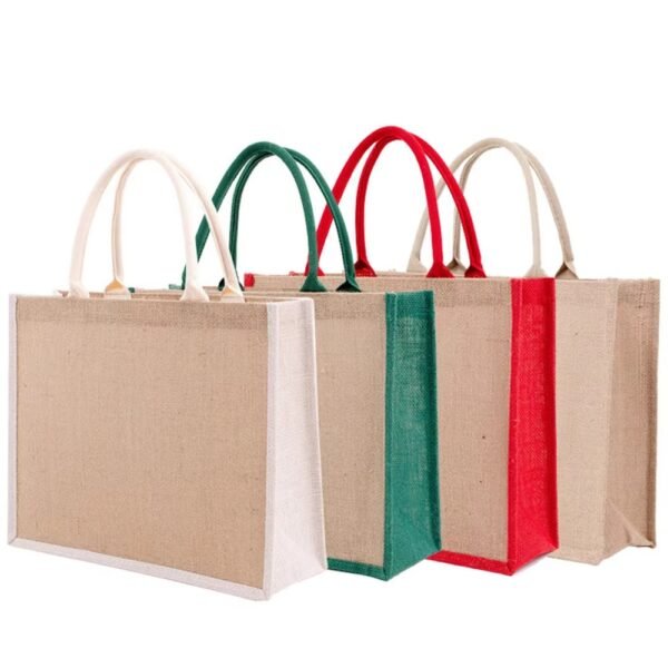 Custom Jute Tote Bag