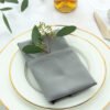100% Cotton Champagne Sateen Napkins