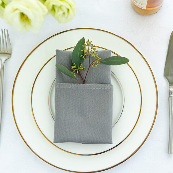 100% Cotton Champagne Sateen Napkins