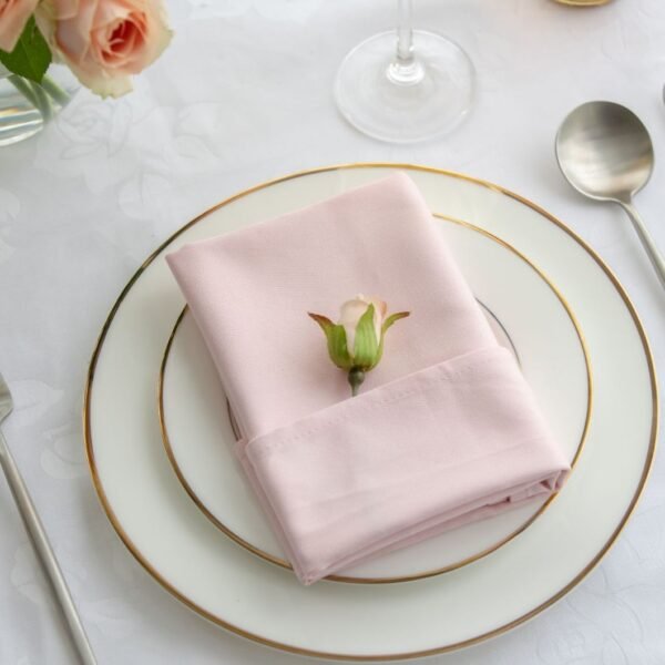 100% Cotton Champagne Sateen Napkins