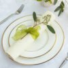 100% Cotton Champagne Sateen Napkins