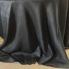 Black Luxury Jacquard Tablecloth with Fine Texture for Banquet & Restaurant – B034