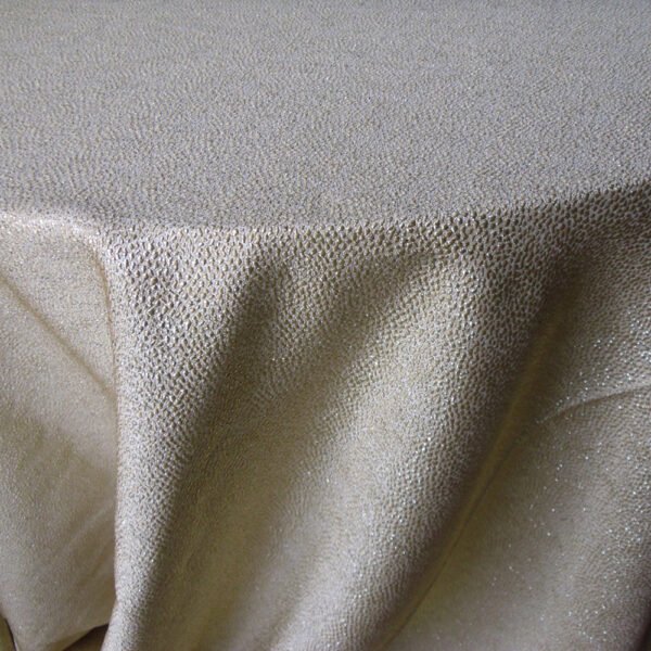 Black Luxury Jacquard Tablecloth with Fine Texture for Banquet & Restaurant – B034