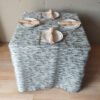 Blue Modern Jacquard Tablecloth for Hotel & Restaurant | TC-B041