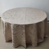 Luxury Botanical Jacquard Tablecloth for Hotel & Banquet | TC-B080
