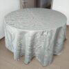 Luxury Botanical Jacquard Tablecloth for Hotel & Banquet | TC-B080