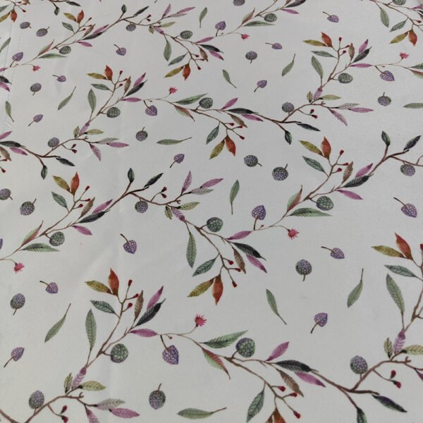 botanical print tablecloth bulk (1) Vintage Fruit Branch Print Tablecloth
