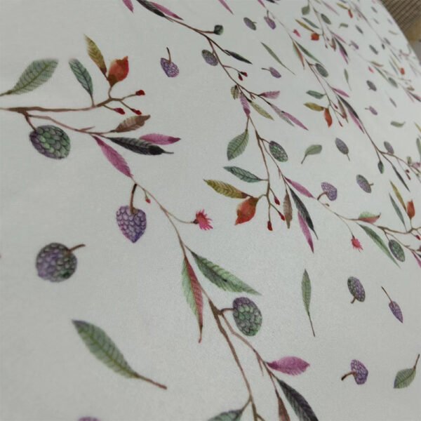 botanical print tablecloth bulk (4) Vintage Fruit Branch Print Tablecloth