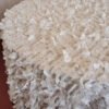 champagne embroidered tablecloth (1) Champagne Embroidered 3D Petal Taffeta Tablecloth for Luxury Banquets – ESW003