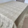 Champagne Vintage Texture Jacquard Tablecloth | TC-B105