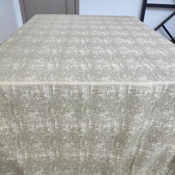 Champagne Vintage Texture Jacquard Tablecloth | TC-B105