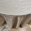 Champagne Wave Jacquard Tablecloth for Luxury Banquets | TC-B076