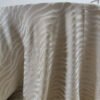 Champagne Wave Jacquard Tablecloth for Luxury Banquets | TC-B076