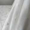 embossed jacquard tablecloth (1) White Embossed Jacquard Tablecloth Artistic Style | TC-B086