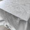 embossed jacquard tablecloth (4) White Embossed Jacquard Tablecloth Artistic Style | TC-B086