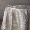 gold jacquard tablecloth (3) Gold Swirl Jacquard Tablecloth Luxury Banquet Style | TC-B037