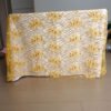 Gold Lace Embroidered Tulle Tablecloth for European Wedding & Party Decor – ER071