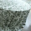 green floral vine tablecloth bulk (3) Vintage Green Floral Vine Tablecloth