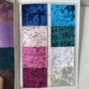 Ice Crushed Velvet Tablecloth