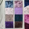 Ice Crushed Velvet Tablecloth