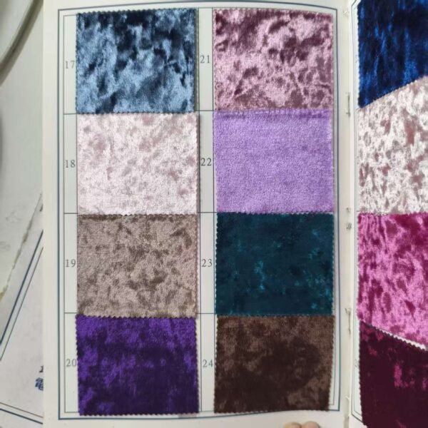Ice Crushed Velvet Tablecloth