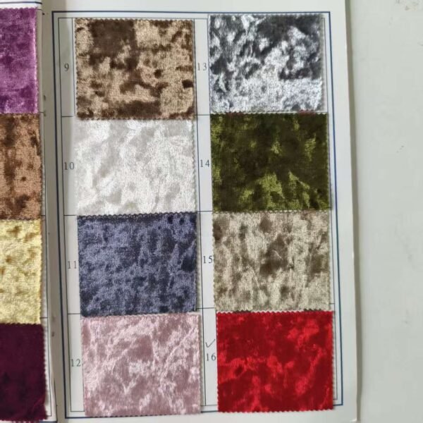 Ice Crushed Velvet Tablecloth