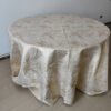 Luxury Flowing Jacquard Tablecloth for Hotel & Banquet – Art Texture B040