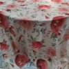 pomegranate floral tablecloth bulk (3) Pomegranate Floral Vintage Print Tablecloth