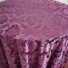 purple jacquard tablecloth (4) Purple Luxury Jacquard Tablecloth European Style | TC-B012