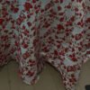 Red Vintage Floral Jacquard Tablecloth for Wedding | TC-B072