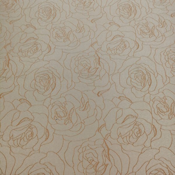 Vintage Rose Jacquard Tablecloth for Wedding & Hotel | TC-B039