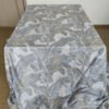 Grey Banana Leaf Rectangular Tablecloth