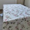 vintage floral tablecloth supplier (2) Vintage Pink Rose Vine Waterproof Tablecloth