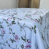 vintage floral tablecloth supplier (4) Vintage Pink Rose Vine Waterproof Tablecloth