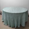 wedding taffeta tablecloth bulk order (9) Crinkle Taffeta Tablecloth