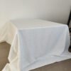 White Line Pattern Jacquard Tablecloth | TC-B110