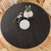 Elastic Printed Fitted Table Cover for Events – Stretch Spandex Tablecloth with Custom Patterns for Banquet & Wedding Use