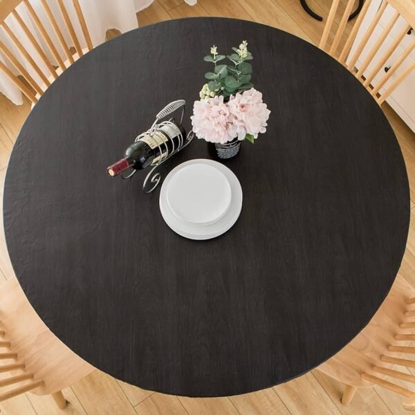 Elastic Printed Fitted Table Cover for Events – Stretch Spandex Tablecloth with Custom Patterns for Banquet & Wedding Use