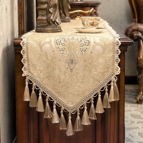 Vintage Chenille Table Runner