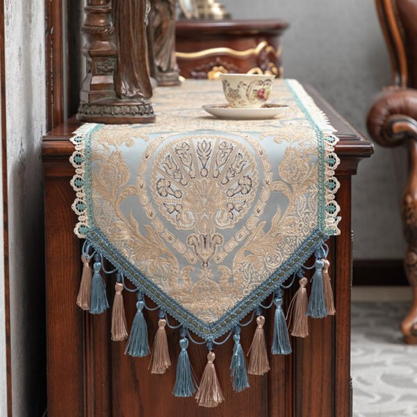 Vintage Chenille Table Runner