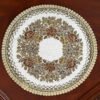 Gold Silver Embroidered Table Mat