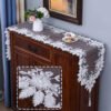 European Beaded Lace Table Runner