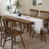 table runner (1) White Lace Cutwork Table Runner