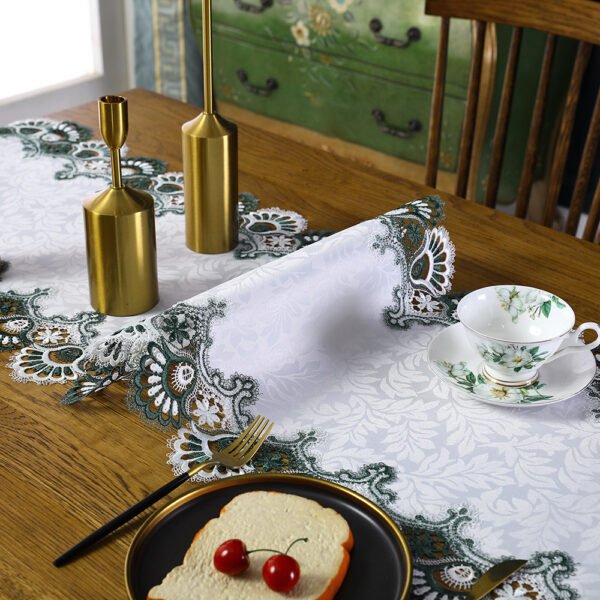 Velvet Jacquard Table Runner