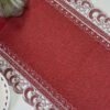 Christmas Red Embroidered Table Runner